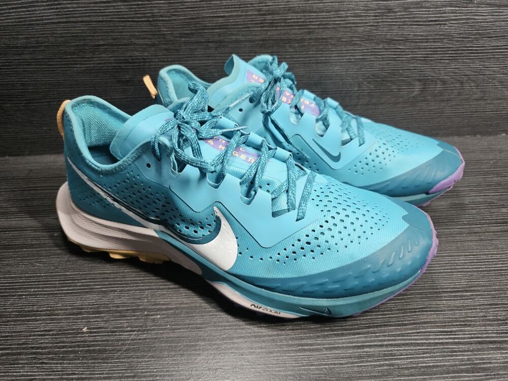 Nike Air Zoom Terra Kiger 9.5 Men's Hiking Shoes | Turquoise Blue CW6062-400